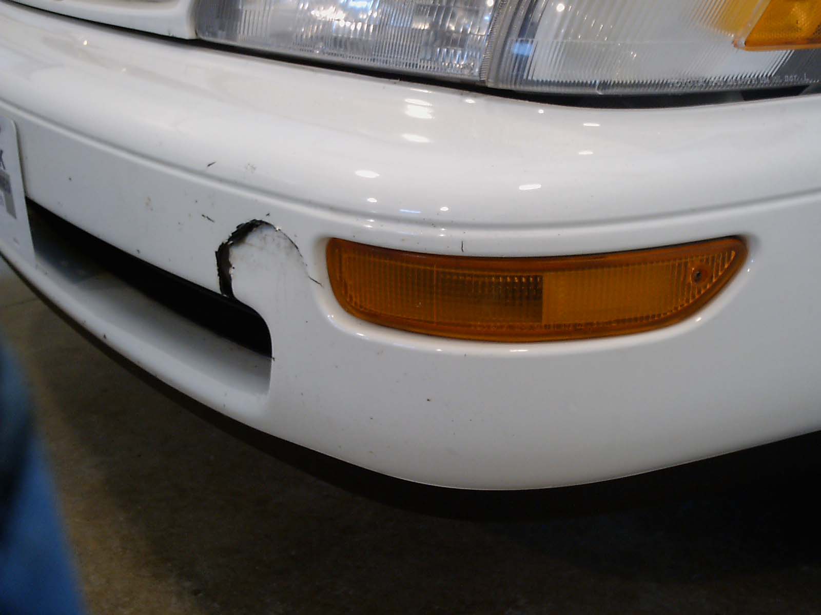 Plastic Bumper Crack Repair