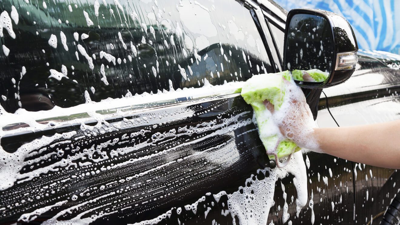 Car Wash Protects Auto Body Paint